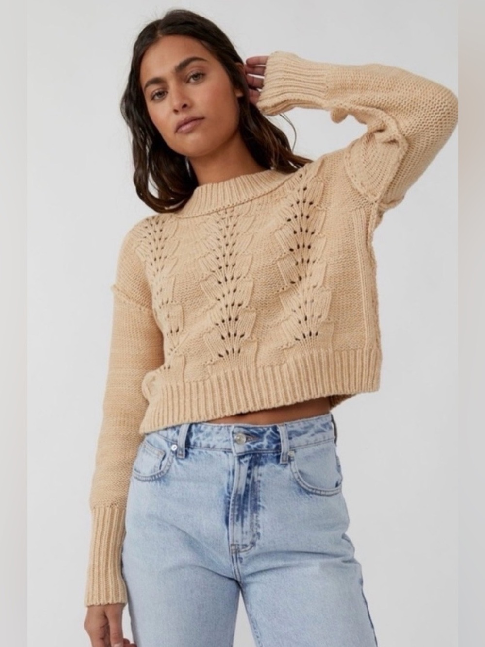Free People Bell Song Pullover Sweater